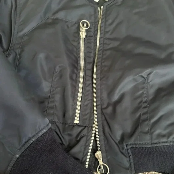 3.1 Phillip Lim
Cropped Flight Jacket, Army - Picture 3 of 6